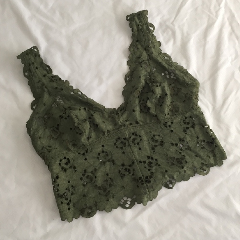 Aerie lined lace bralette